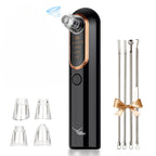 Yccu Blackhead Remover Vacuum Professional Pore Vacuum Black Head Remover for Face USB Rechargeable Blackhead Extractor for Removing Blackhead Whitehead Acne